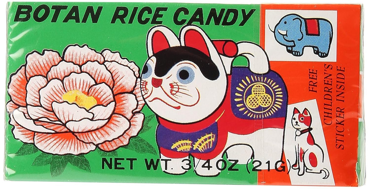 Botan Rice Candy .75 oz each (6 Items Per Order)