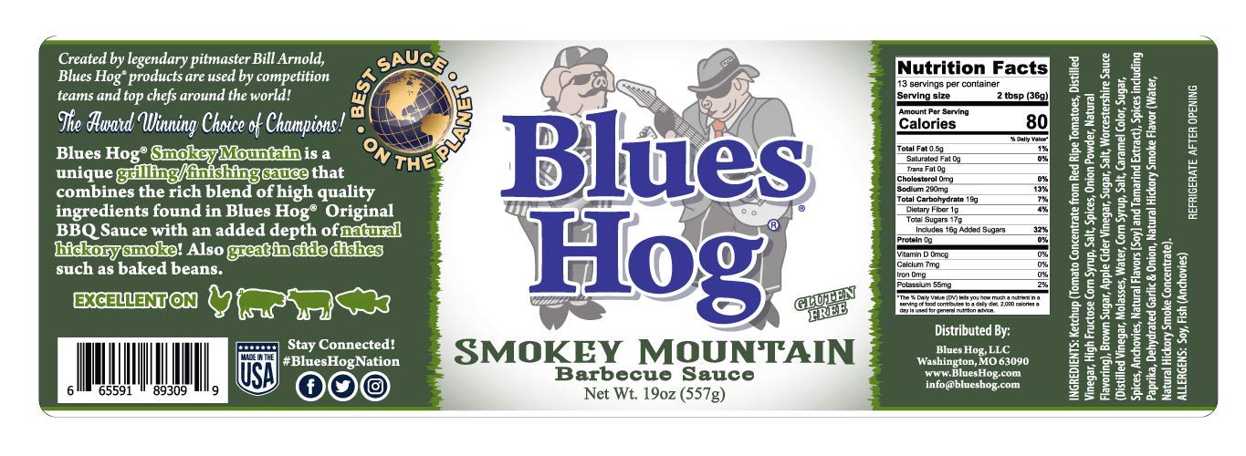 BLUESHOG SMKY MTN 16OZ (Pack of 1)