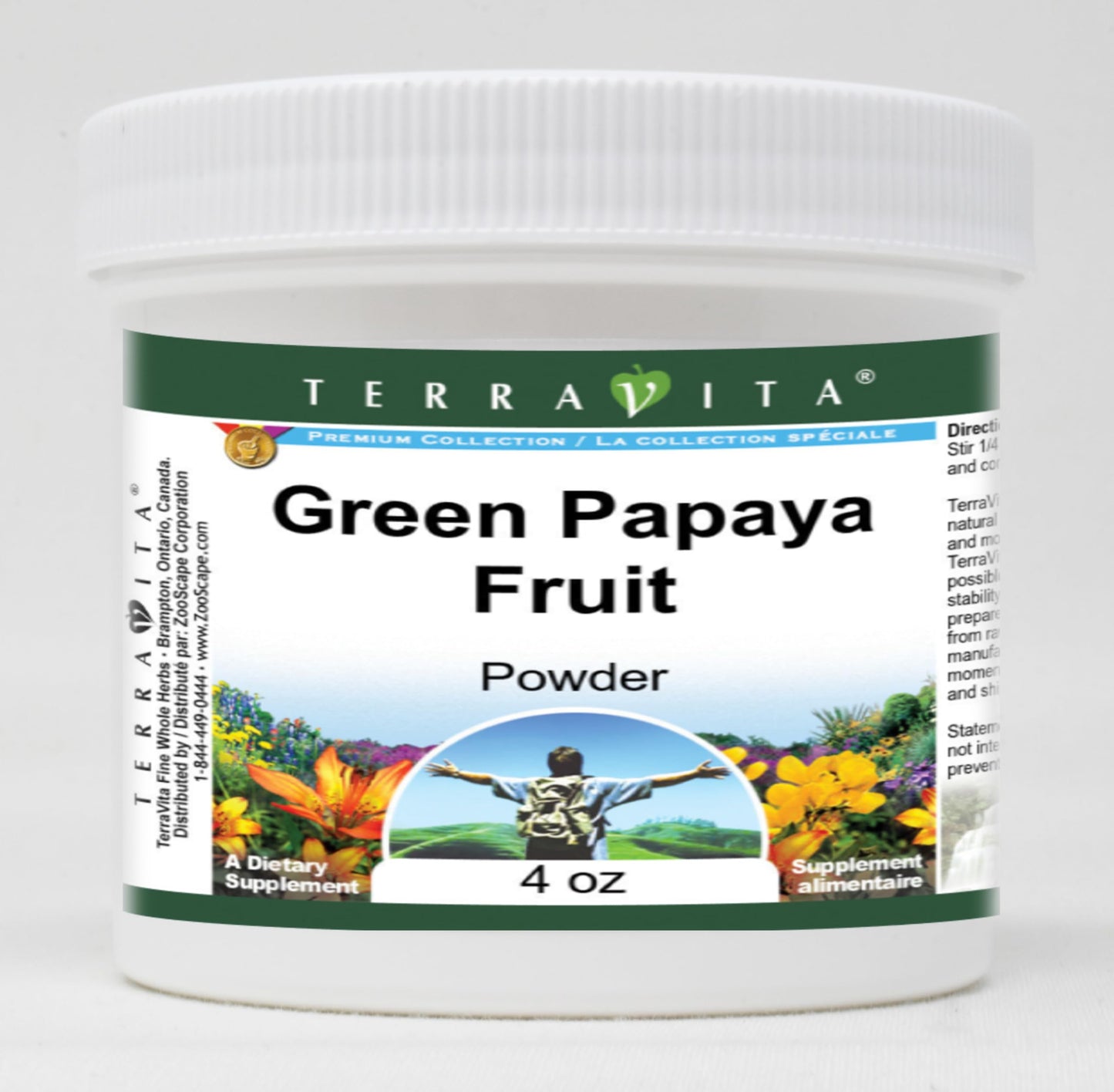 Green Papaya Fruit Powder (4 oz, ZIN: 521064)