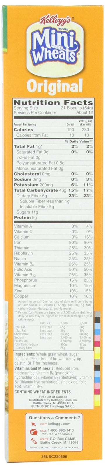 Kellogg's Frosted Mini Wheats (55 oz.)