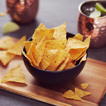 Que Pasa Organic Yellow Corn Tortilla Chips, 11 OZ - Crunchy, Gluten-Free Snack