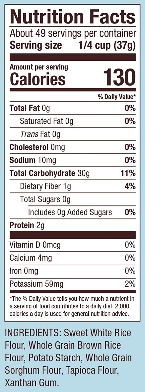 Bob'S Red Mill Gluten Free 1 To 1 Baking Flour 22 Oz (623 Grams) Pkg