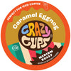 Crazy Cups Flavored Coffee Pods, Eggnog Holiday Blend, Medium Roast, Single Serve for Keurig, 22 Count