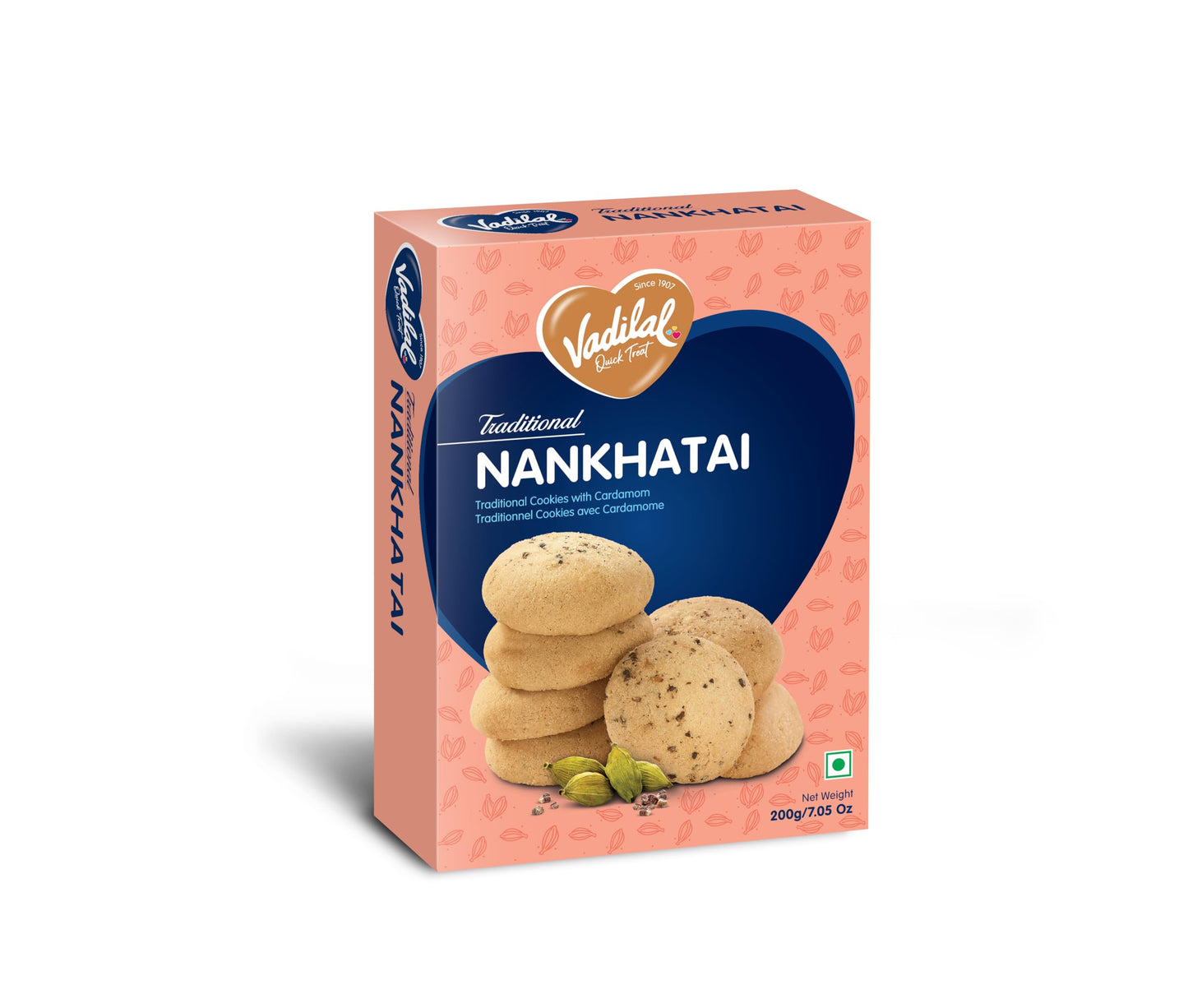 Nankhatai (Traditional Cookies With Cardamom)