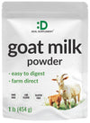 Goat Milk Powder 1lb - Natural Grass Fed Source from Australia - Farm Direct - Easy to Digest - Powdered Goat Milk Formula for Drinks Baking & Cooking - Non-GMO Filler Free Pet Friendly