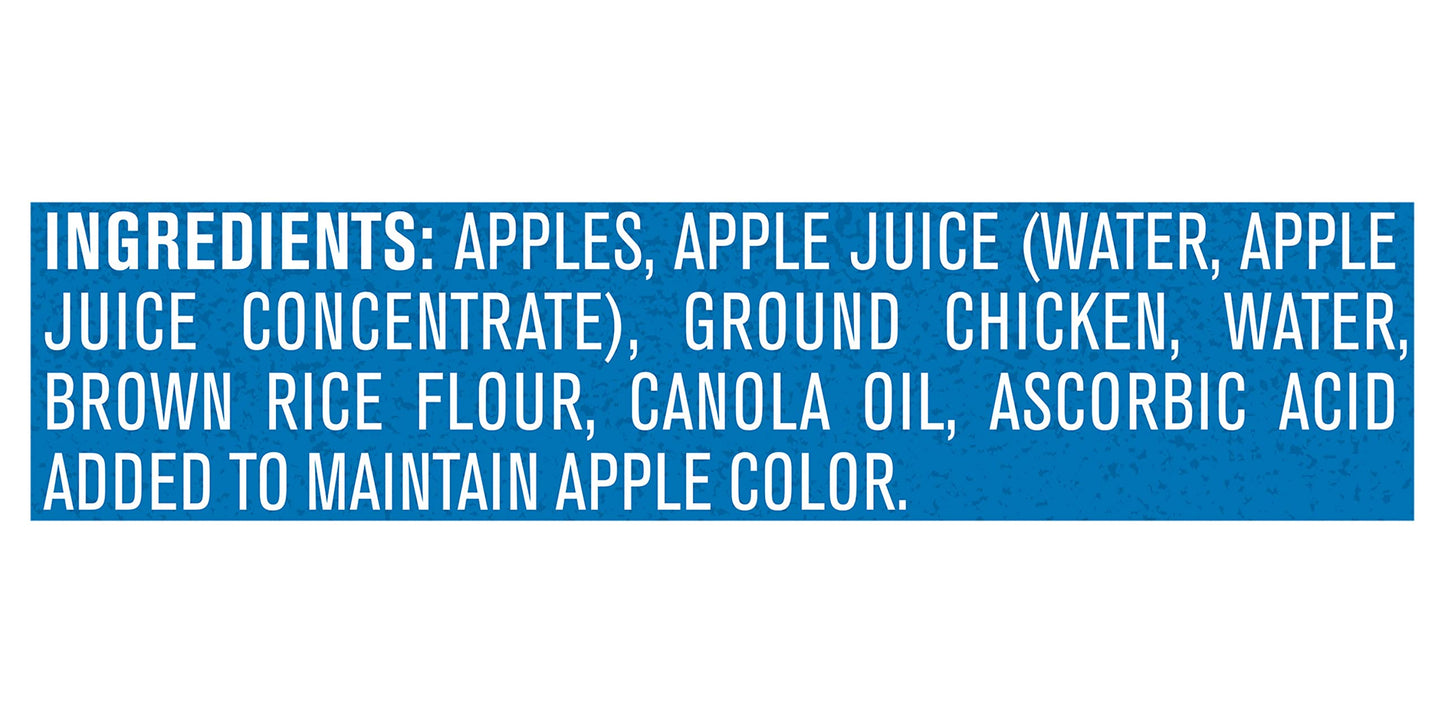 Gerber Mealtime For Baby 2Nd Foods Powerblend Baby Food Tubs, Apple Chicken, Unsweetened With No Added Colors Or Flavors, 2-4 Oz Tubs/Pack (Pack Of 10)