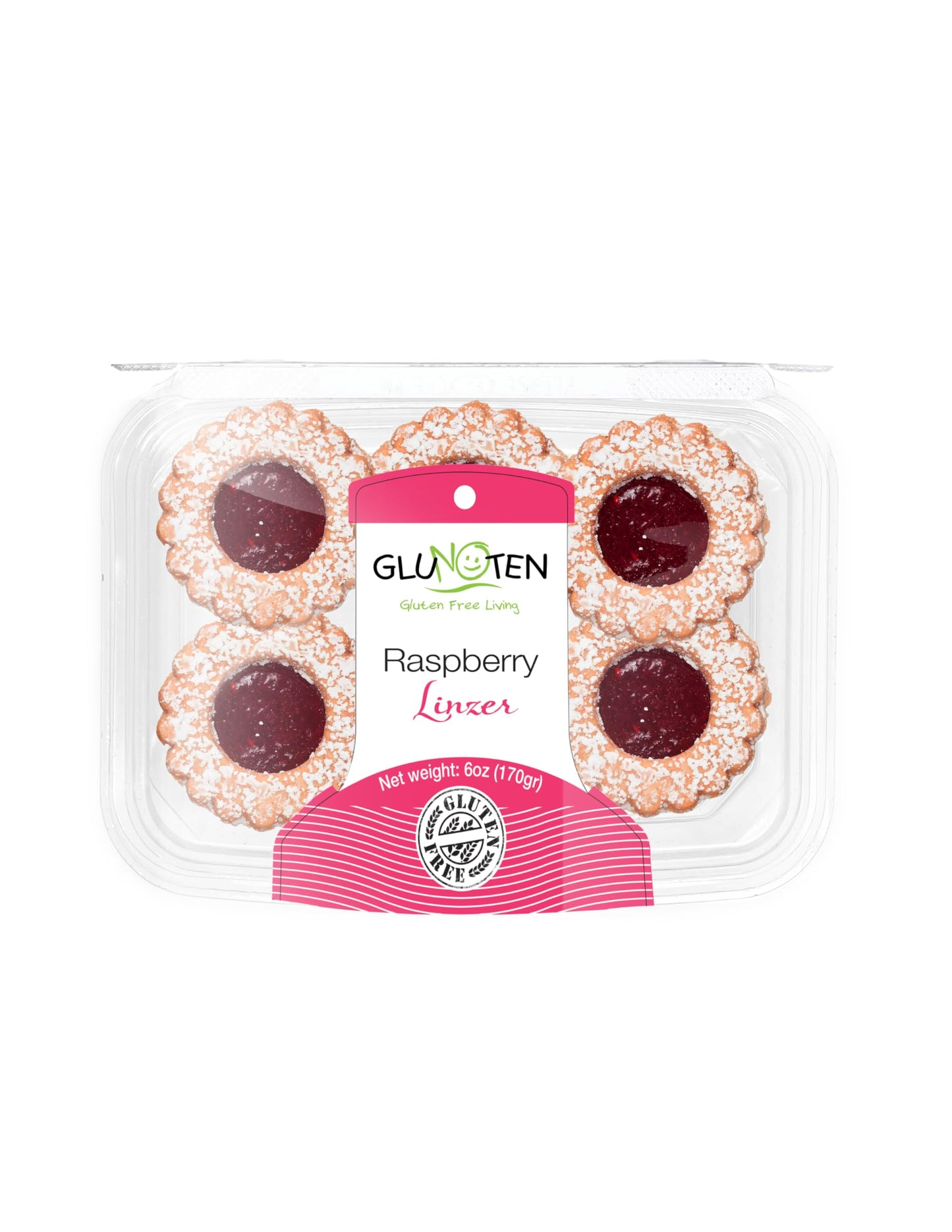 Gluten Free Raspberry Linzer (Kosher, Dairy Free, Nut Free)