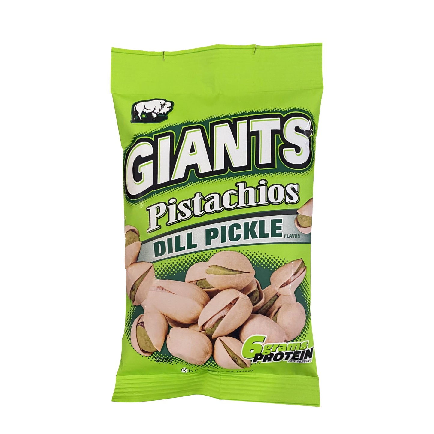 GIANTS Dill Pickle Pistachios - 4.5 oz. Bags (6 count case)