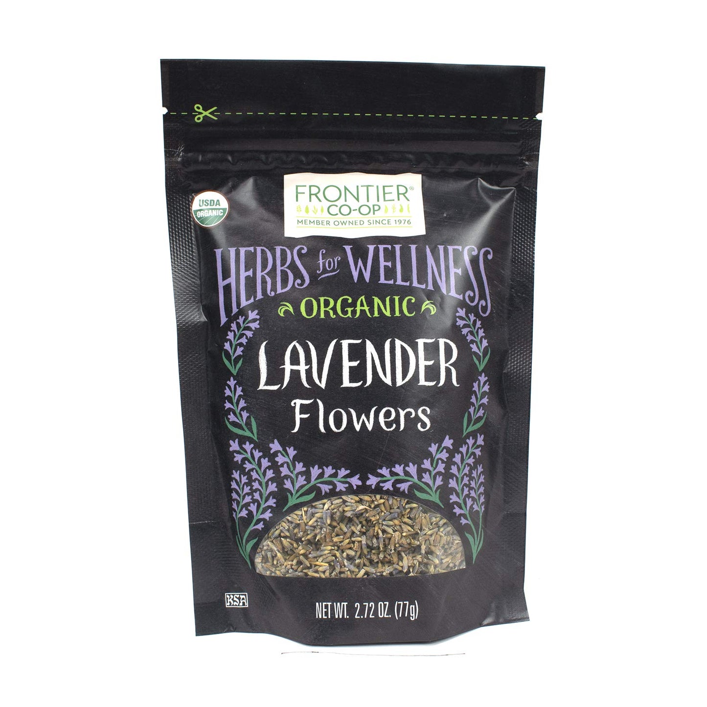 Frontier Co-Op Organic Whole Lavender Flowers 2.72Oz