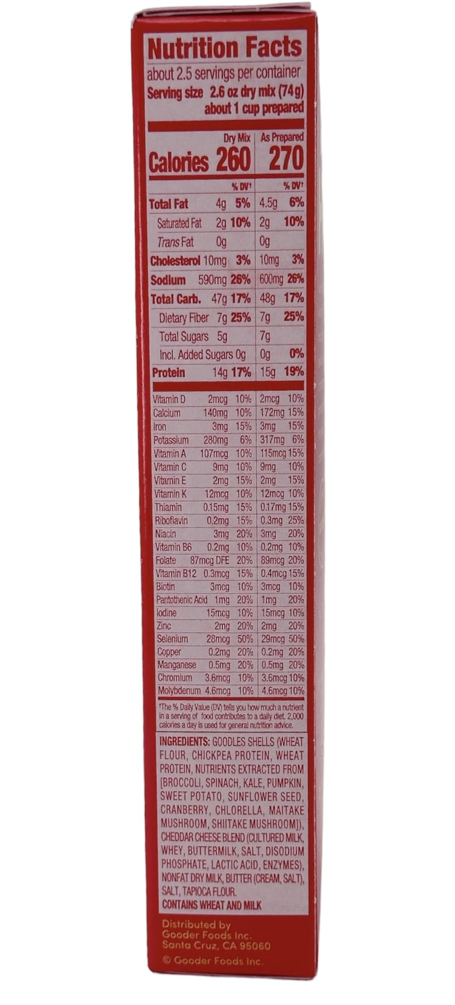 Generic Priv Goodles Variety Pack - Pack Of 4 - Shella Good And Cheddy Mac 6.0 Oz