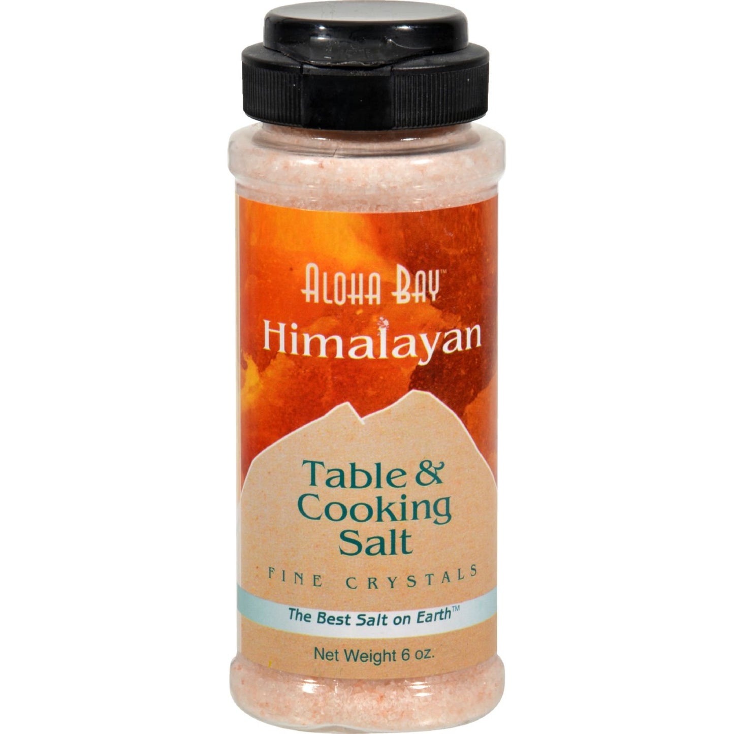 Himalayan Salt Table And Cooking Salt Fine Crystals, 6 Ounce (Pack Of 24)