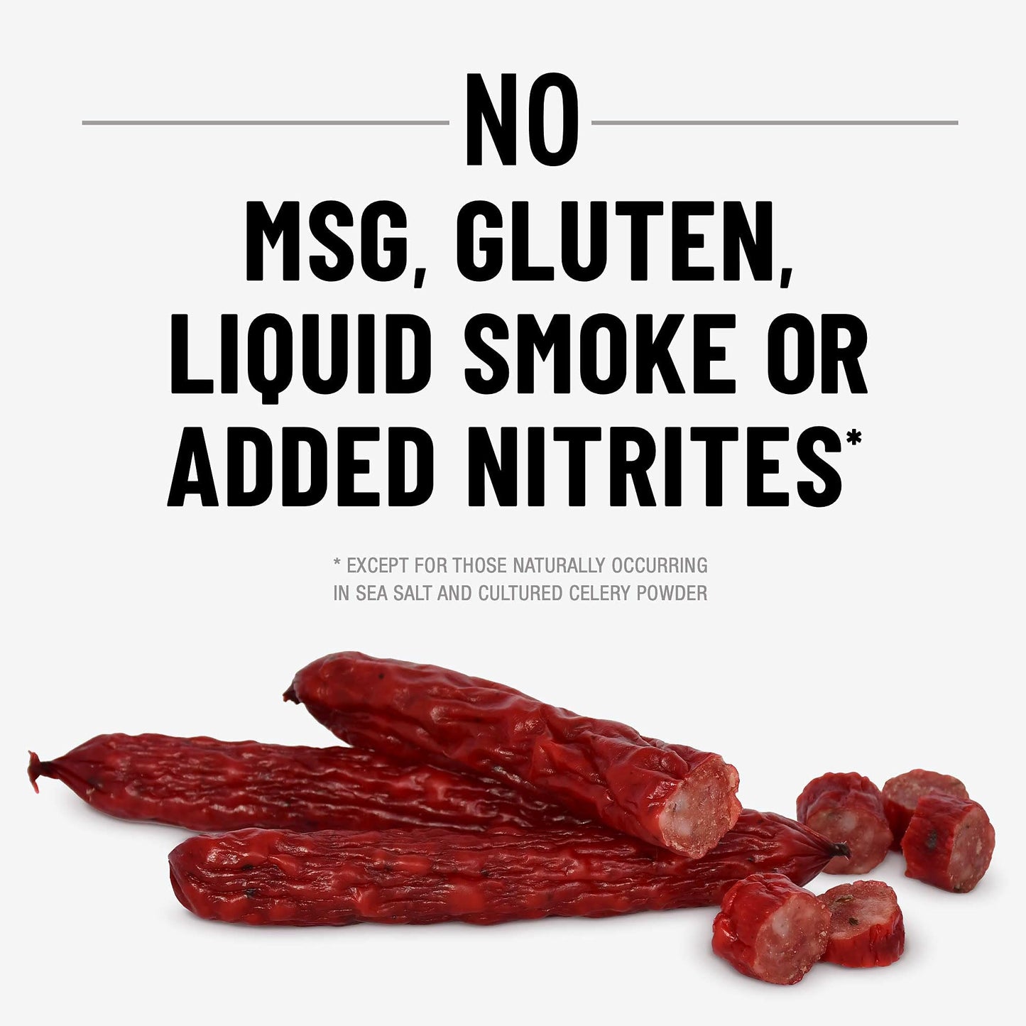 DUKES Beef Original Smoked Shorty Sausages, 7g Protein, 4 oz.