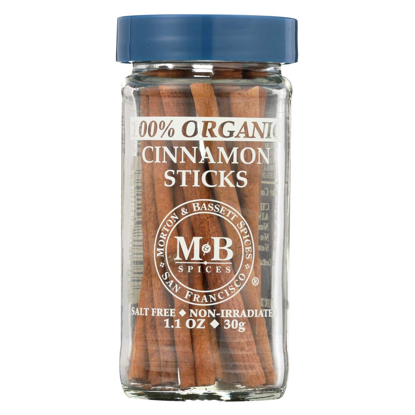 Morton & Bassett Cinnamon Stix Organic 1.1 Oz