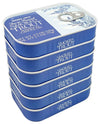 Trader Joes Smoked Trout Fillets in Oil, Skinless, 3.9 oz Tin, 6 Pack