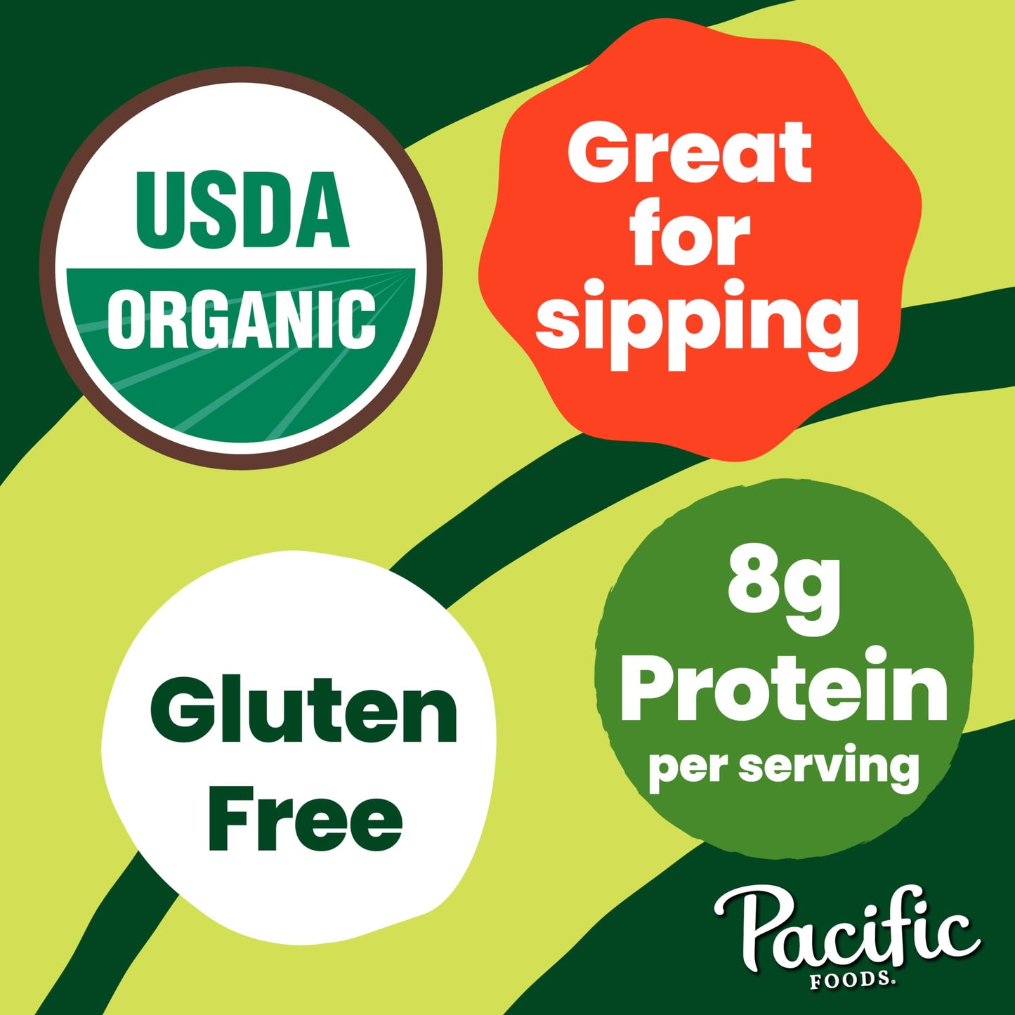 Pacific Foods Organic Beef Bone Broth, 32 Oz, Pack Of 12