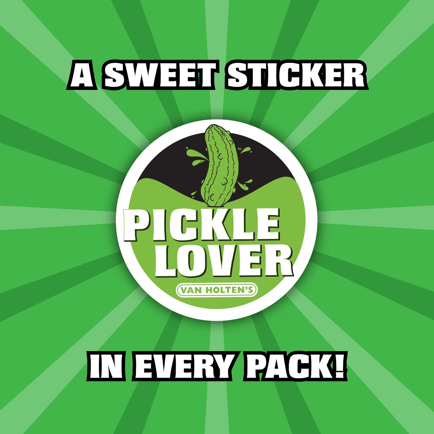Van Holtens Pickles - Pickle-Ice Freeze Pops - 24 Pack