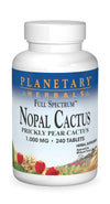 Planetary Herbals Nopal Cactus Full Spectrum 1000mg, 240 Count, 0.45 Pound