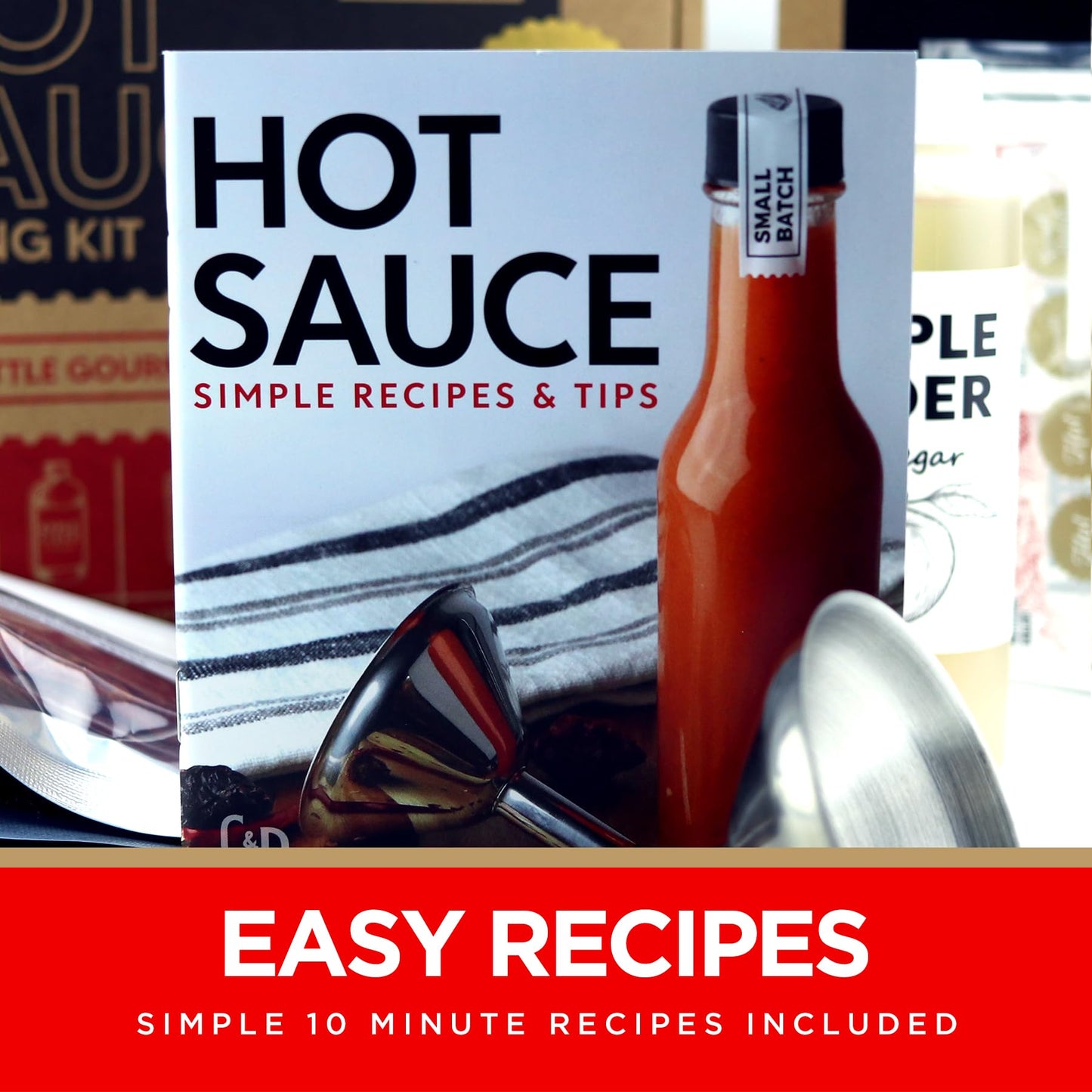 Ultimate Edition Hot Sauce Making Kit, 6 Varieties Of Peppers, Ghost Pepper, Habanero, Gourmet Spice Blend, 4 Bottles, Labels, Book, Gift For Dad (Ultimate Edition)