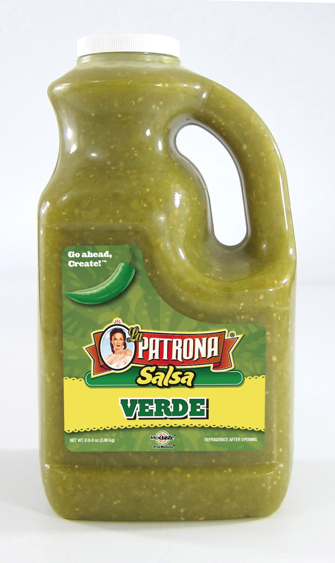 La Patrona Salsa Verde, 4/8.5 lb (4/1 Gallon Jugs)