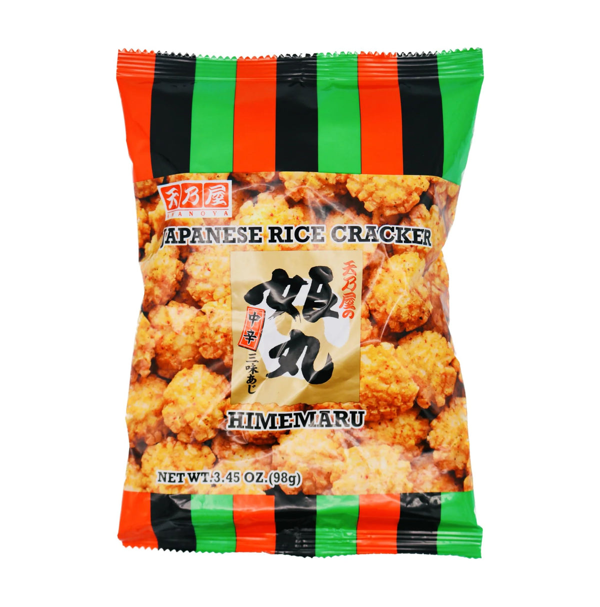 Amanoya Himemaru (Japanese Rice Crackers), Medium, 3.45 oz