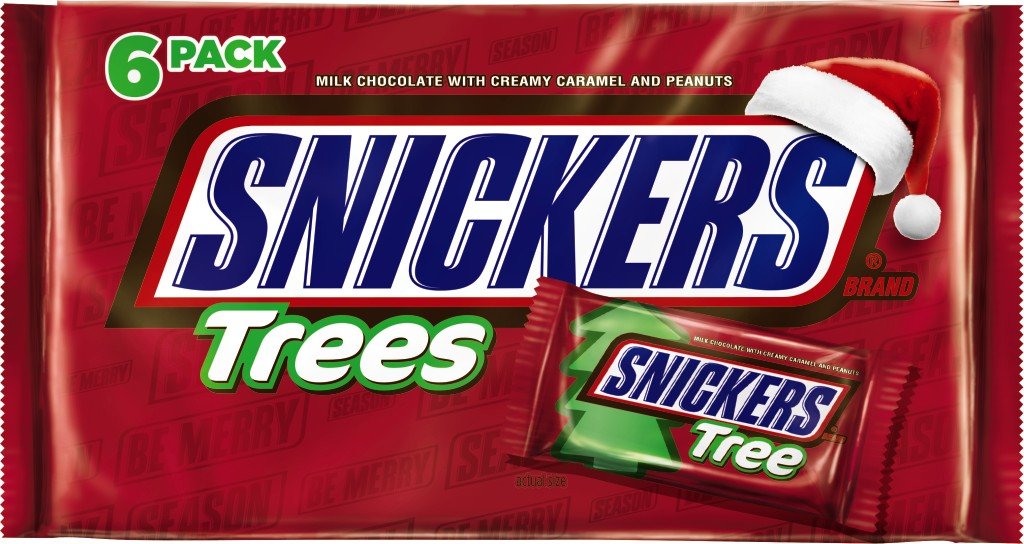 Snickers Chocolate Candy Tree, Singles (6 Count)