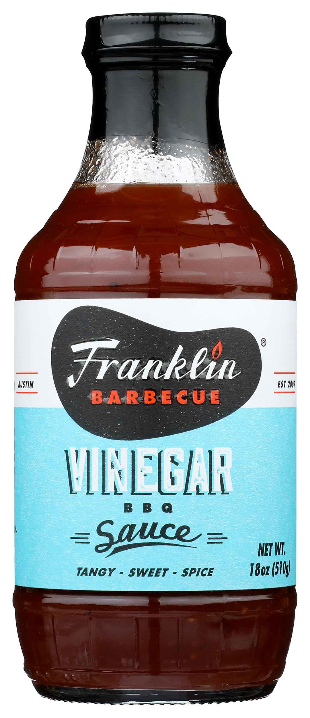 Franklin Barbecue, Sauce Vinegar Barbeque, 18 Ounce