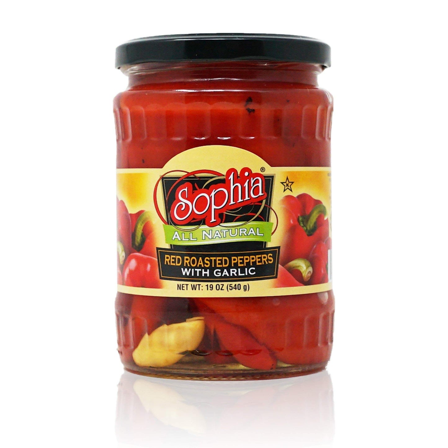 Sophia Peppers - Red Roasted with Garlic 19oz (2-pack)
