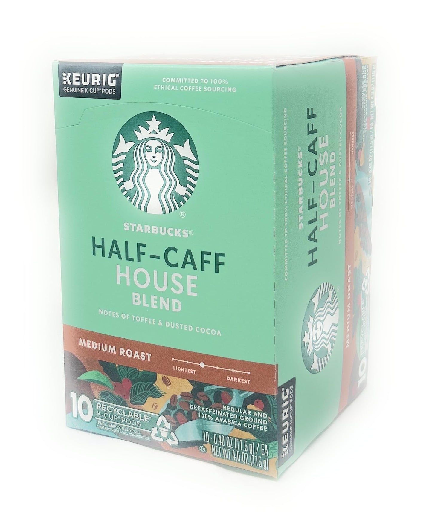 Starbucks Half Caff - 10Ct K-Cup