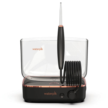Waterpik Sidekick Portable Water Flosser For Travel & Home, Black/Copper