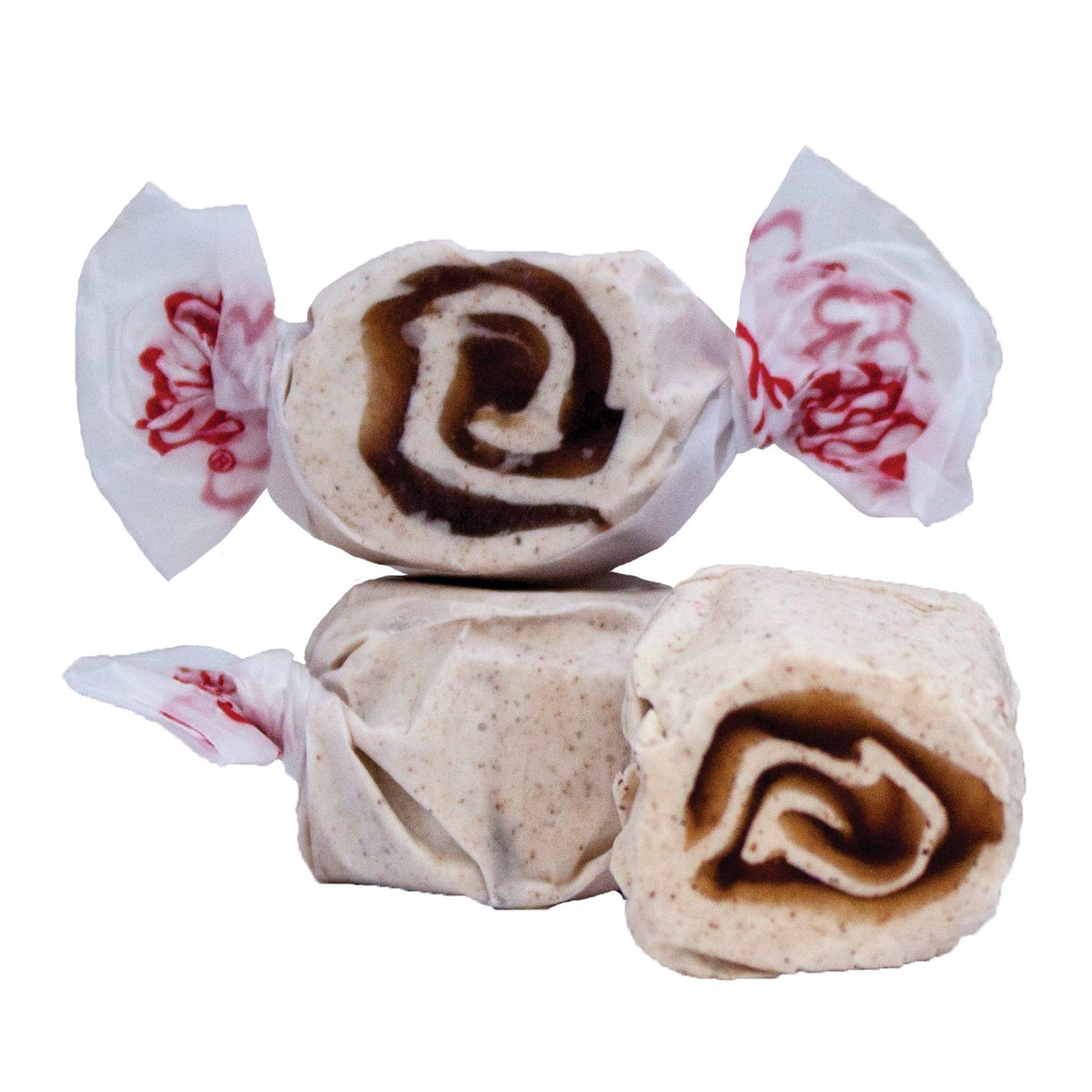 Taffy Town Saltwater Taffy- Cinnamon Roll | Gourmet Taffy| Nougat-Style Candy| Soft & Delicious| Sumer Snack Treats| Party Good