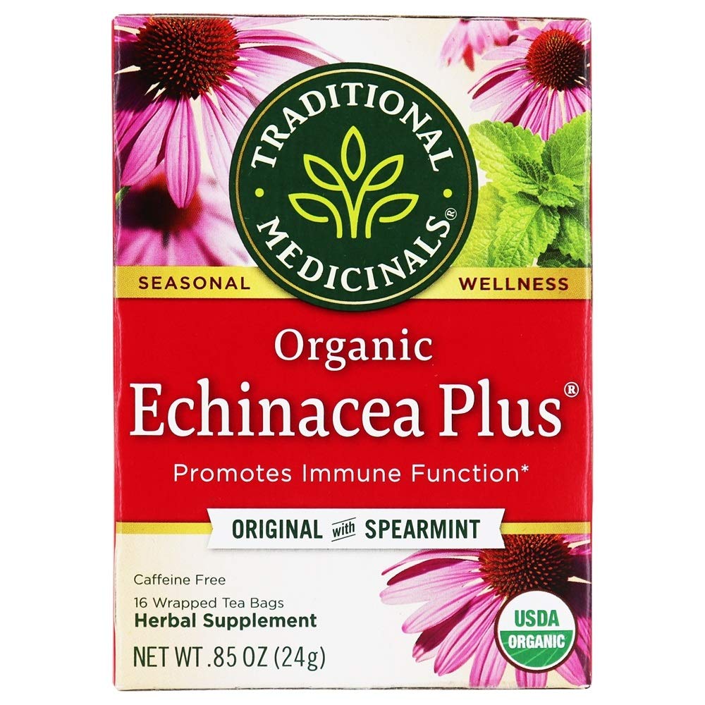 Echinacea Plus Tea with Mint and Citrus by TRADITIONAL MEDICINALS