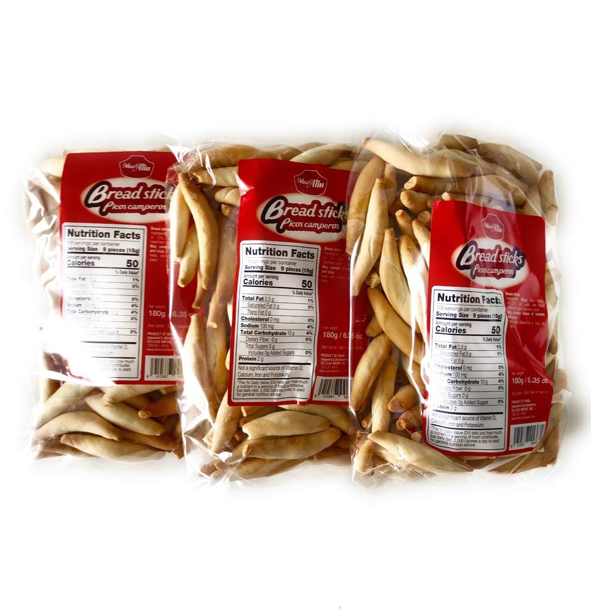 Picos Bread Sticks - Picos Camperos By Mas Aliu