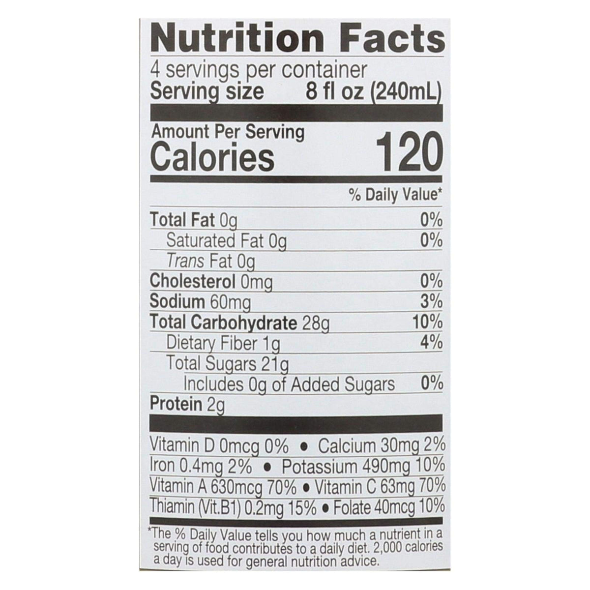 Lakewood Organic Orange Carrot Juice, 32 Ounce - 12 Per Case.