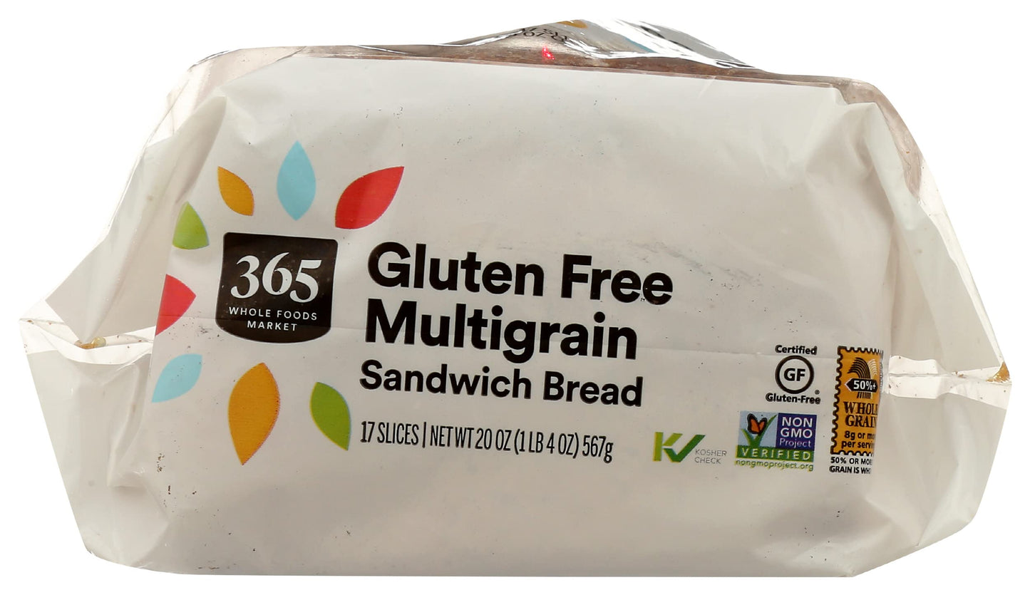 365 by WFM, Gluten Free Multigrain Bread, 20 oz, Ambient