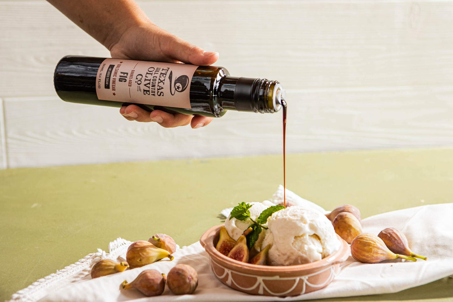 Balsamic Vinegar Combo Gift Set 4 Pack (250Ml Each): Blackberry, Fig, Peach, White Lemon