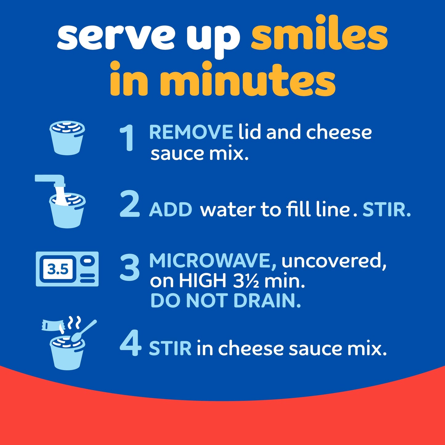 Kraft Triple Cheese Mac & Cheese Macaroni And Cheese Dinner, 4 Ct Pack, 2.05 Oz Cups