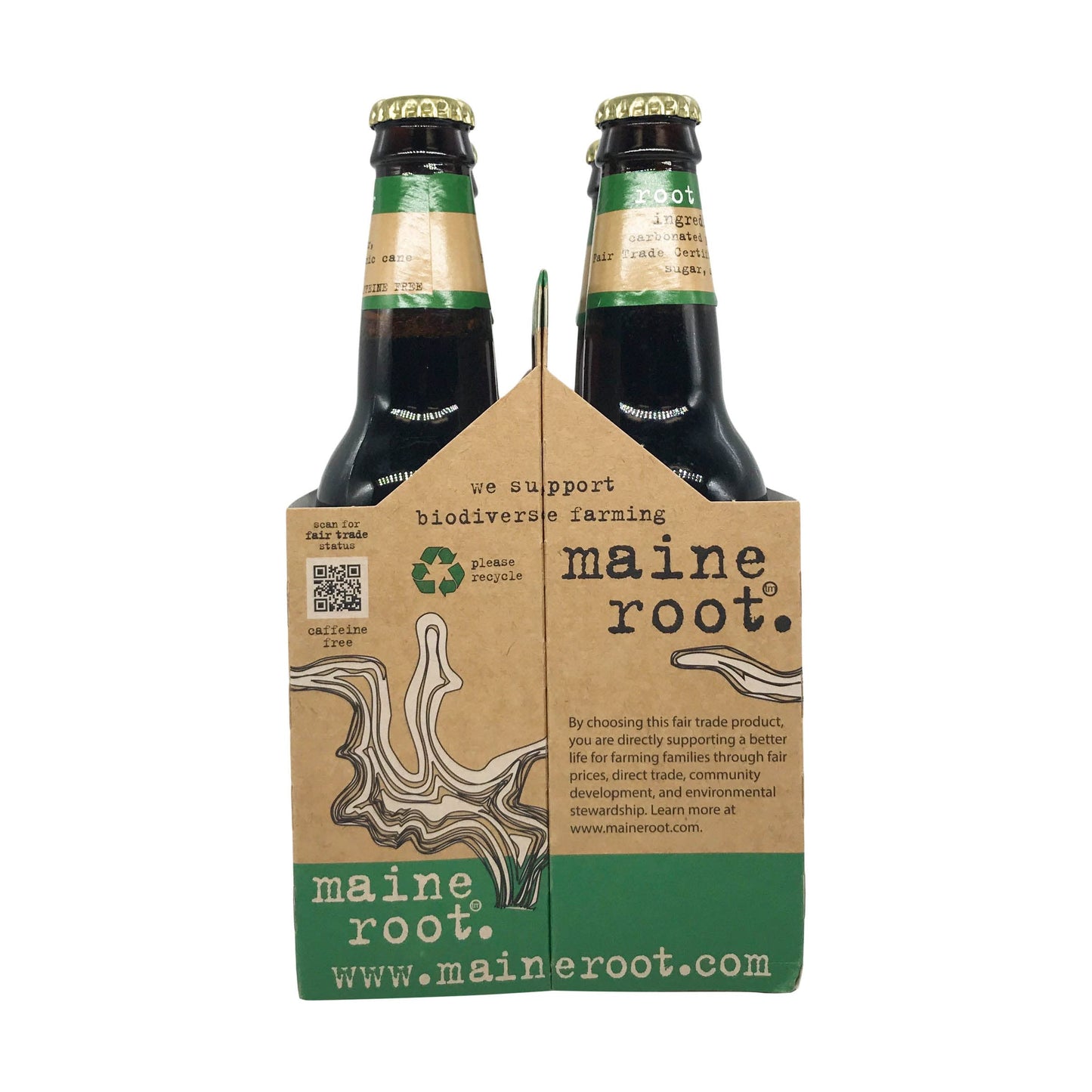 Maine Root Soda Root malt-inspired Sweeten 48 fl oz 4 ct