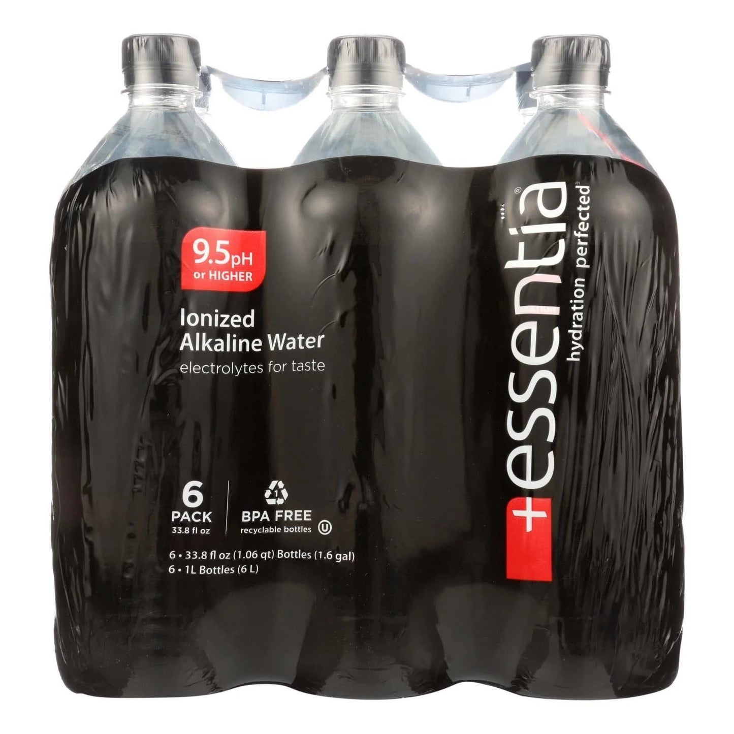 Essentia Water Ionized Alkaline 6 Count 202.8 Fl Oz