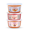 3 Flavors Popping Boba Pearls Bursting Tea Balls Drink & Dessert Topping Passion Fruit, Strawberry, Peach, Flavored Bubble Tea P