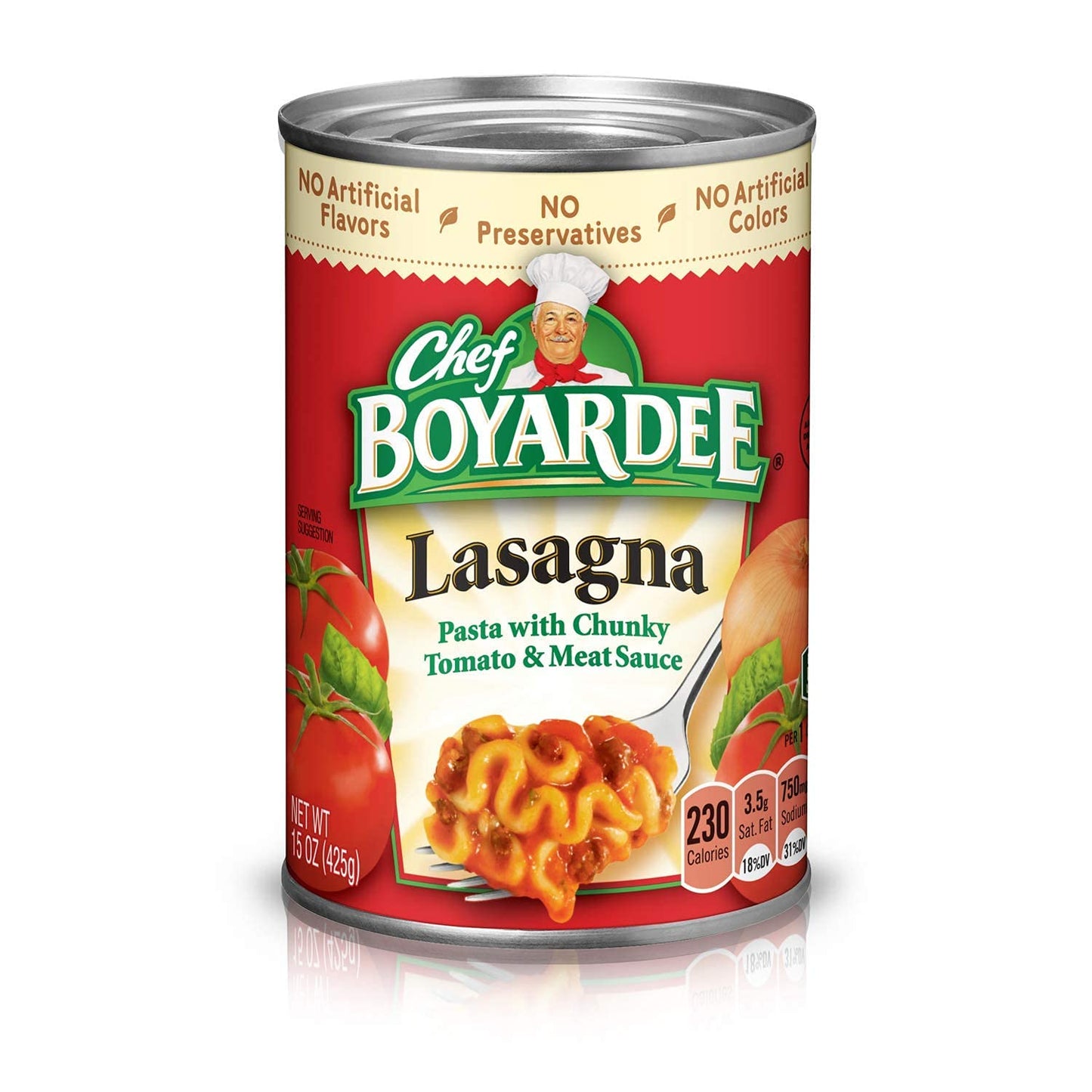Lasagna Canned Pasta with Meat 15 oz. (Pack of 12)