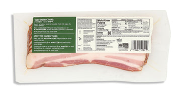 Whole Foods Market, Pork Bacon No Sugar Added Organic Step 1, 8 Ounce