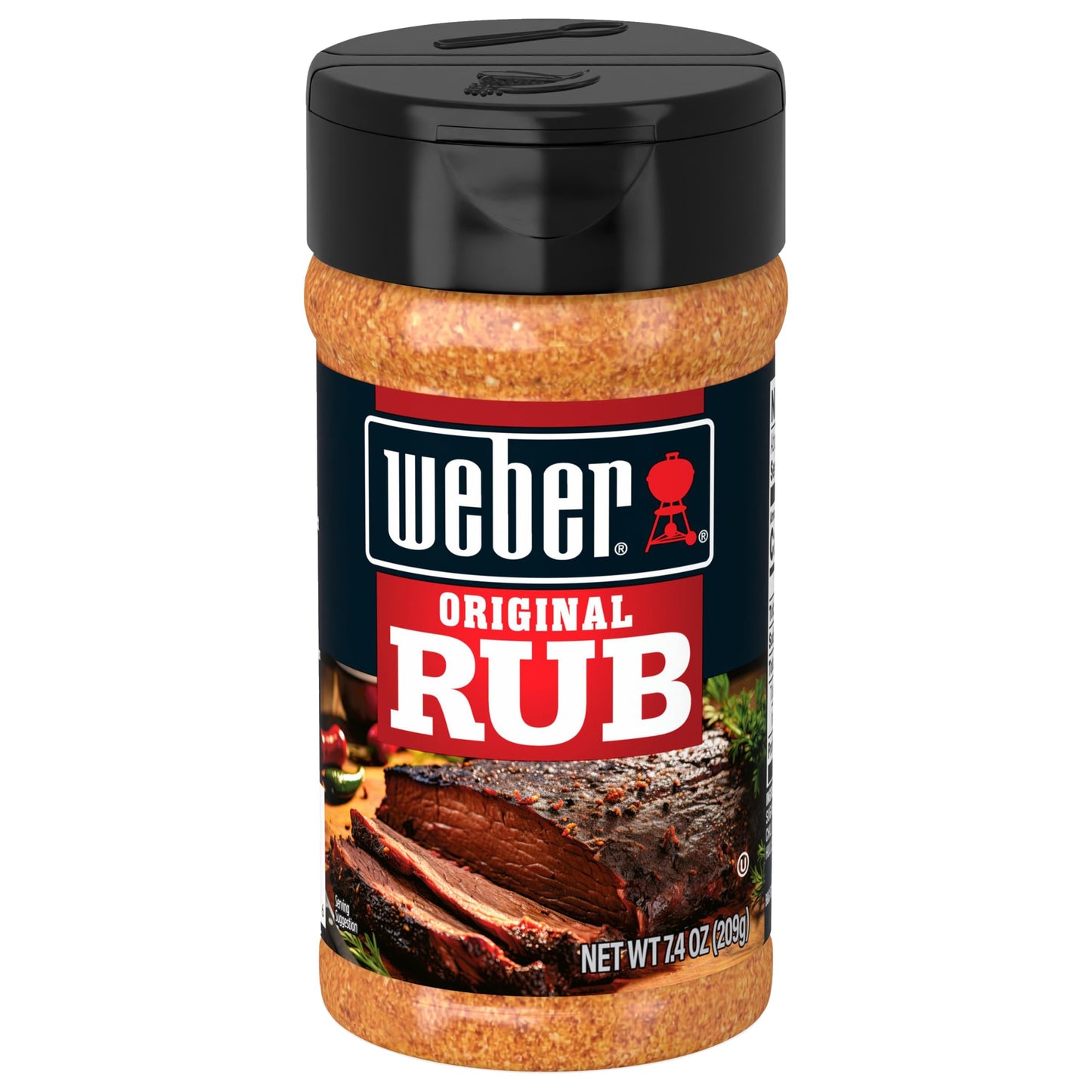 Weber Oriflavor Blendal Rub 7.4 Ounce Shaker