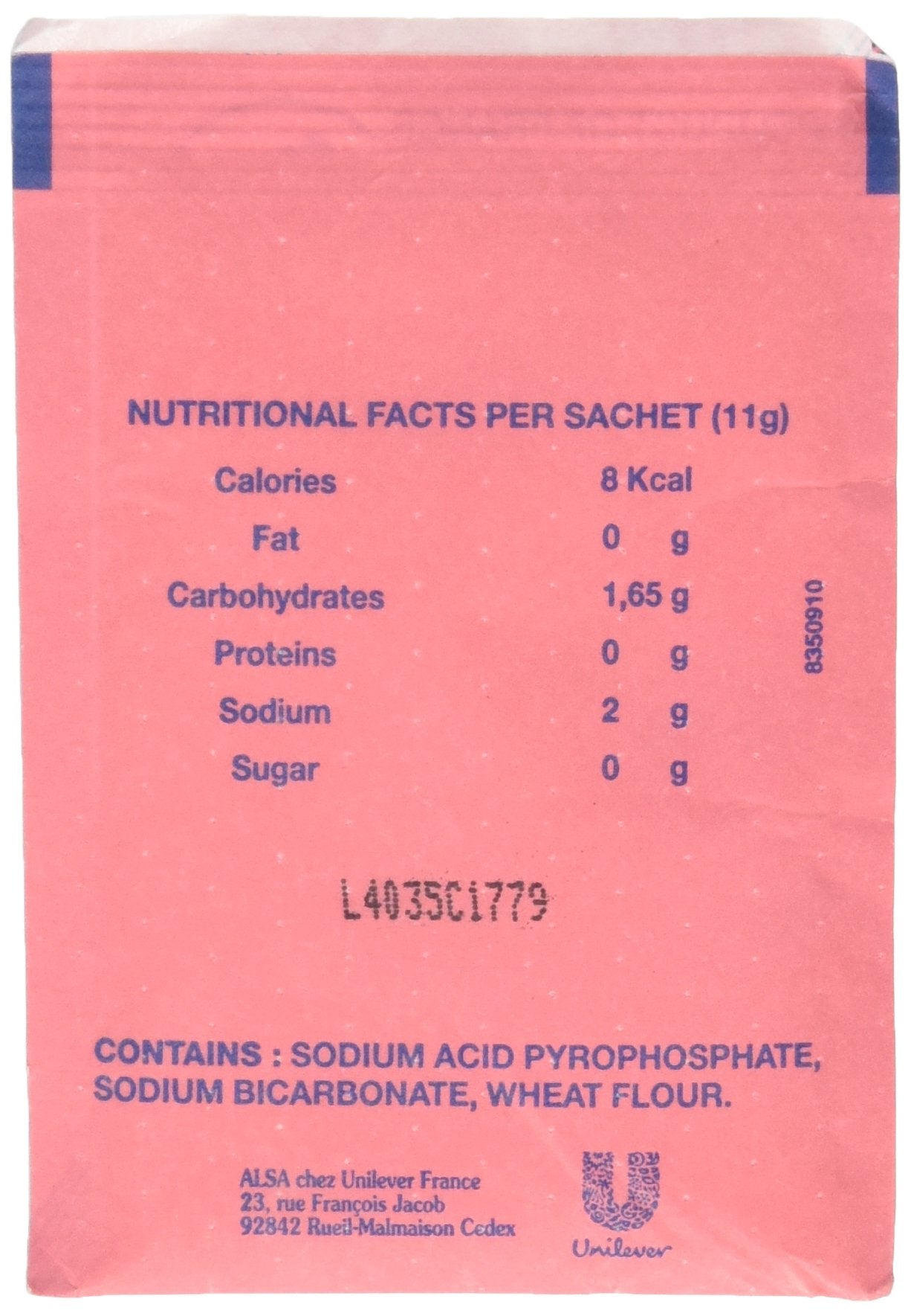 French Baking Powder Alsa 7 pouches(0.38 oz)