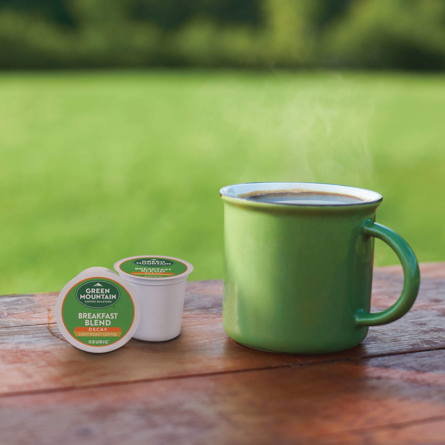 Green Mountain Coffee Roasters Decaf Breakfast Blend K-Cup Portion Pack, 48 Count, Compatible with Keurig malt-inspired