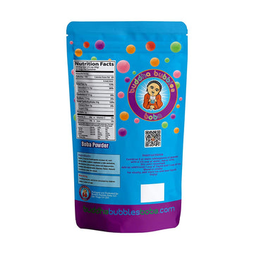 Enhanced Cotton Candy Boba/Bubble Tea Drink Mix Powder By Buddha Bubbles Boba (10 Ounce / 283 Grams)