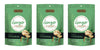 Balis Best Ginger Chews - Spicy Original Ginger Flavor (3 Pack) 100% Real Ginger Sweet Spicy Chewy Ginger Candies 3X 5.08Oz 144G
