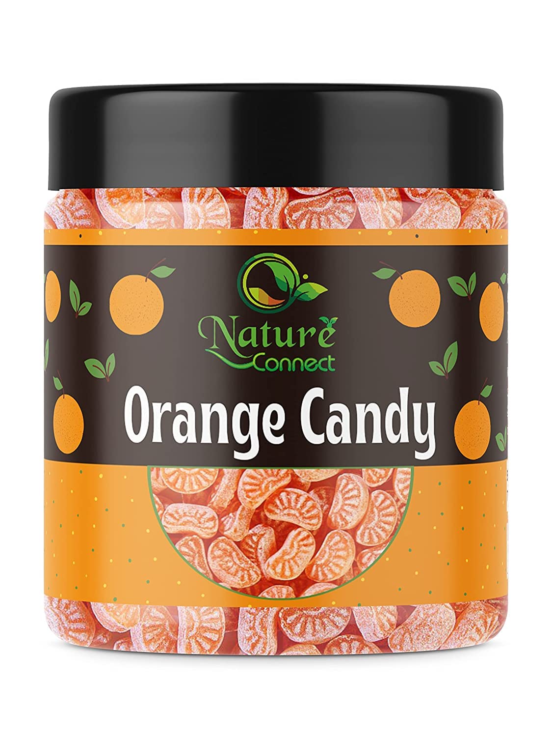 Nature Connect Orange Candy | Narangee Candy | Narangee Toffee 400 gms_Packing May Vary