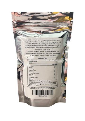 Mastic of Chios Mastiha Gum 100% Pure Medium Tears 25g (0.88oz) White