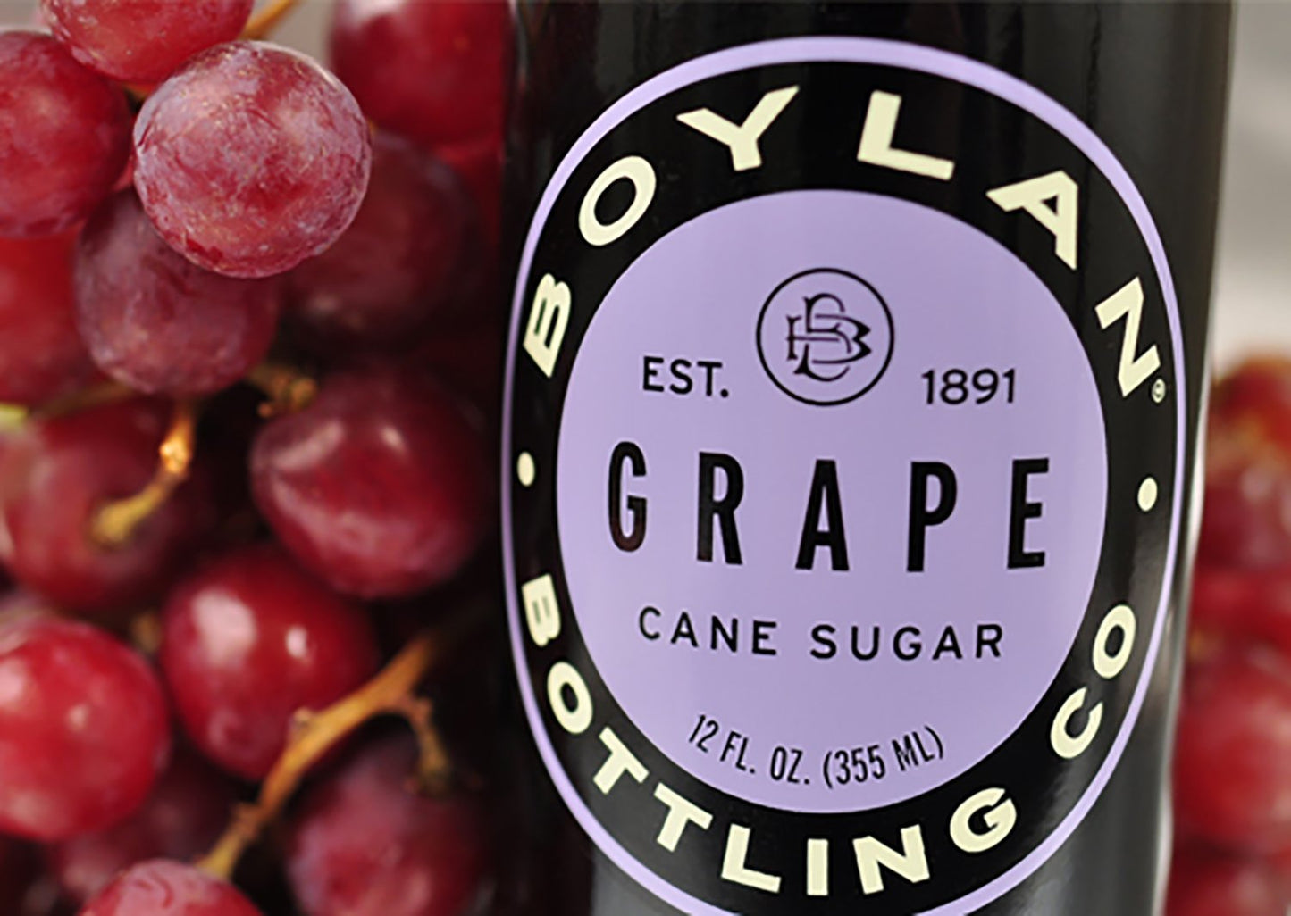 Boylan Grape Soda, 12 Fl Oz, 24 Count