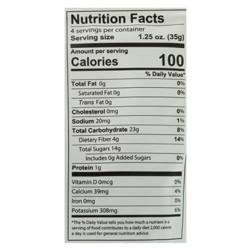 Fruit Bliss Dried Fruit Mix – Fruit Medley Of Organic, Dried & Pitted Apricots, Plums & Figs - Organic Fruit Snacks, Dried Fruit Snacks, Resealable Pouches, Gluten-Free Vegan Snacks (6 Pack, 5 Oz)